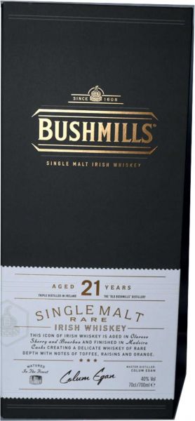 Bushmills 21 Flaschenbox
